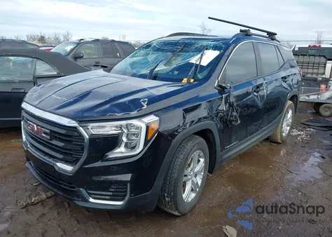 2022 GMC Terrain Fwd Sle z USA, uszkodzony, nr VIN 3GKALMEV4NL146679